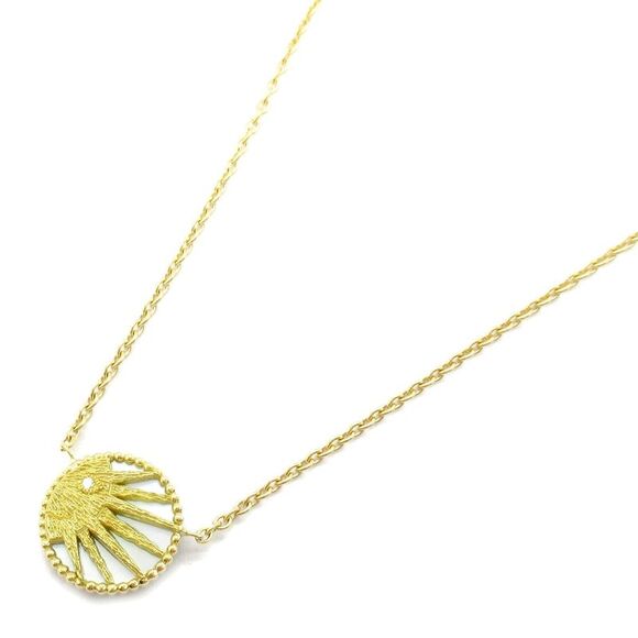 Dior Rose Celeste Diamond Necklace K18 YG - Picture 1 of 6